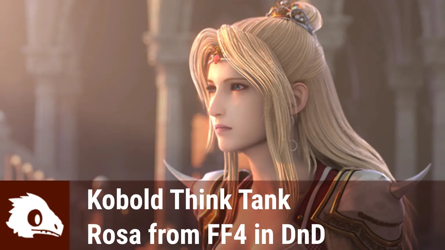Graphic of Rosa Joanna Farrell from Final Fantasy IV