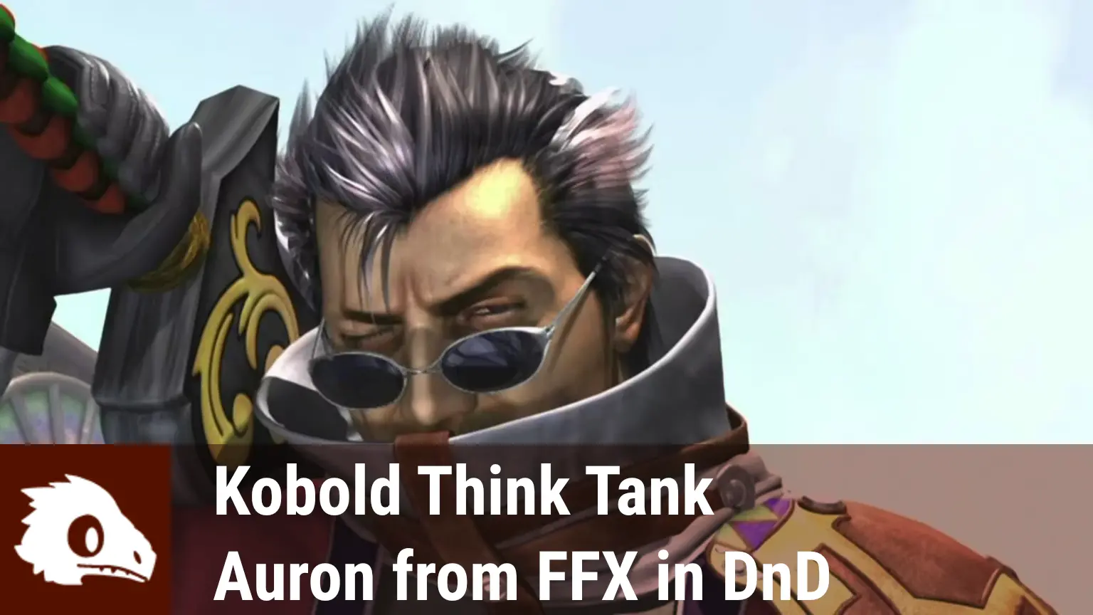 Graphic of Auron from Final Fantasy X
