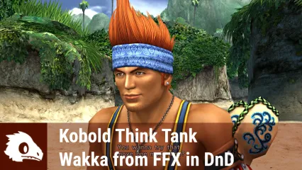 Graphic of Wakka from Final Fantasy X